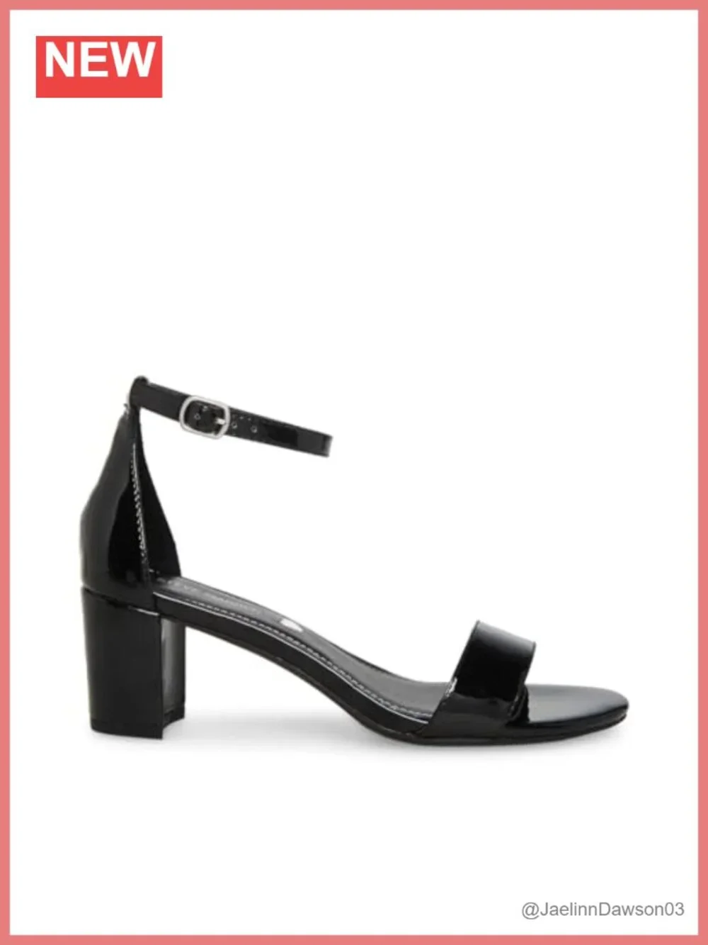 Girls Block Heel Dress Sandal